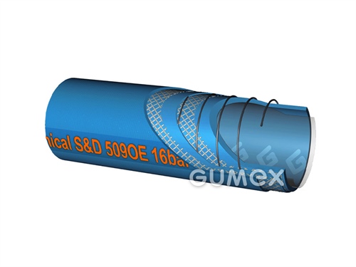 T509OE, 19/31mm, 16bar/-0,9bar, UHMWPE/EPDM, -30°C/+100°C, blau, 